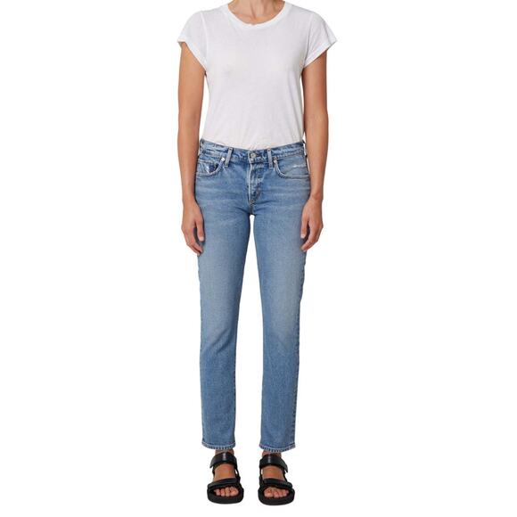CITIZENS OF HUMANITY NWT Inga Low Rise Skinny Jean in Lillet // 24 - Picture 1 of 13